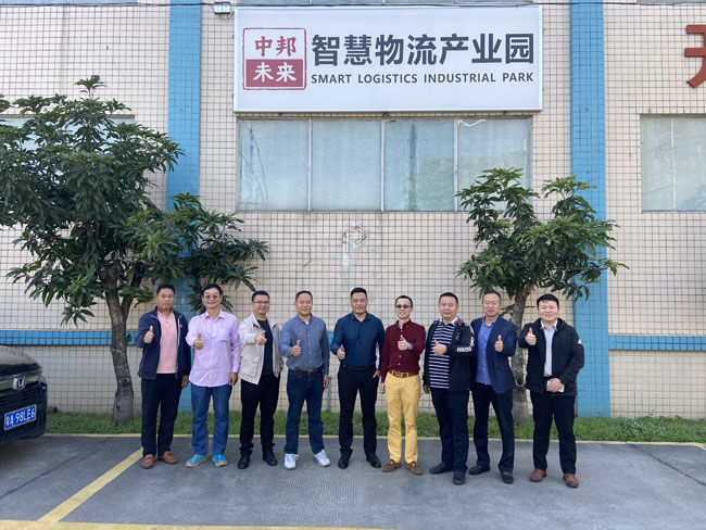 藍(lán)禾素走訪(fǎng)中邦未來(lái)智慧物流產(chǎn)業(yè)園